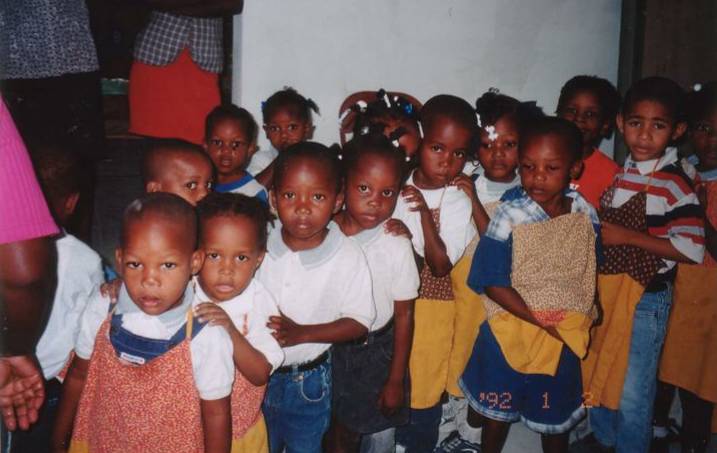 Haitian children